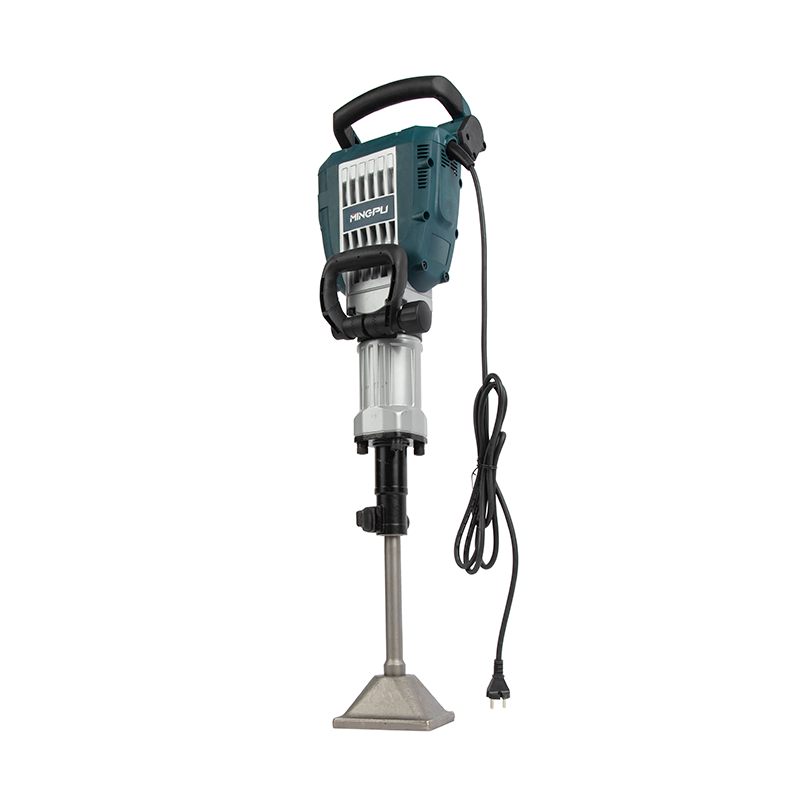 Grease Type 1700W Electric Demolition Jack Hammer Concrete Breaker 410mm Point/Flat Chisel with Carrying Case